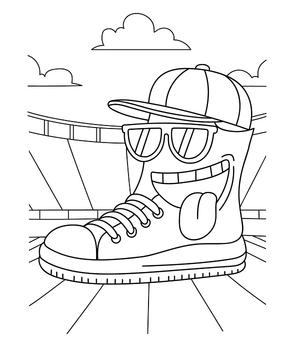 Funny Cartoonish Shoe