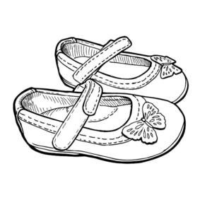 Girll Baby Shoe Color Picture