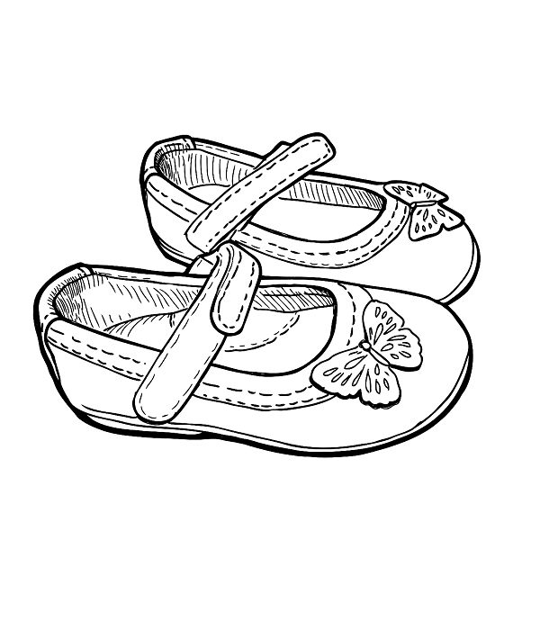 Girll Baby Shoe Color Picture