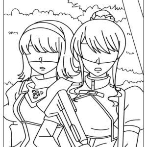 Girls in NieR Automata