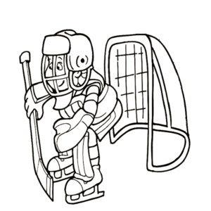 Goalkeeper Defends the Goal