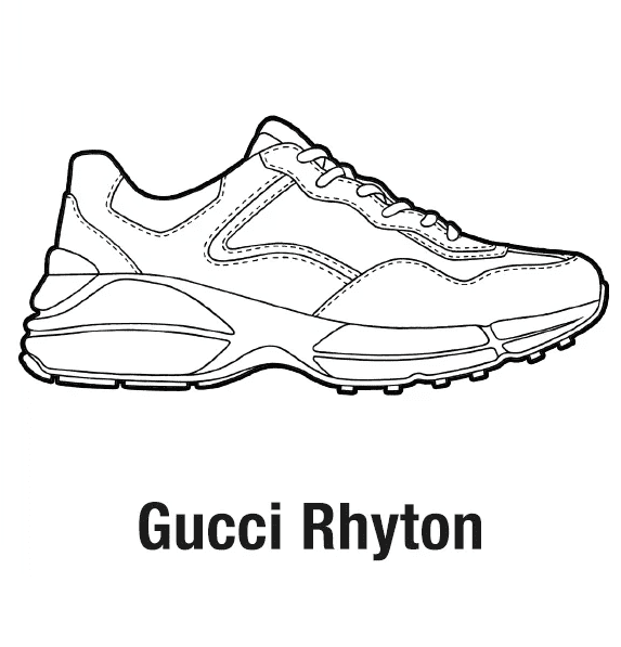 Gucci Rhyton Sneaker