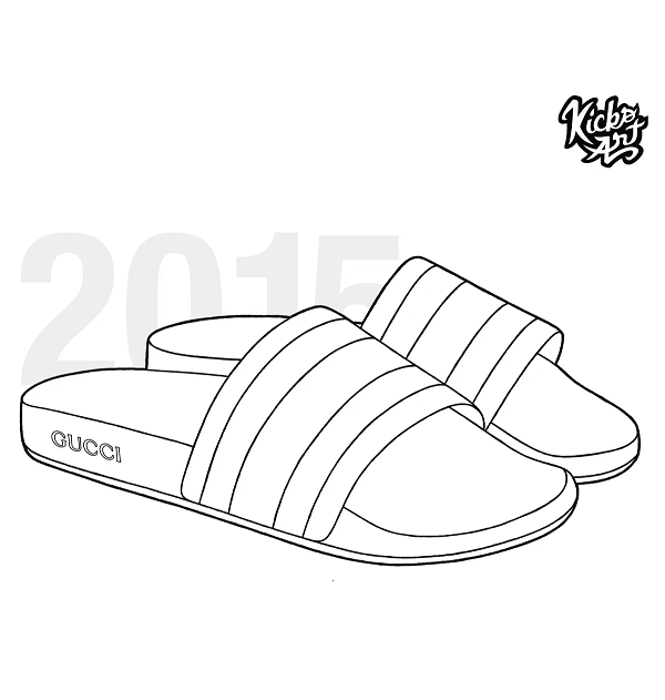 Gucci Rubber Slide Sneaker