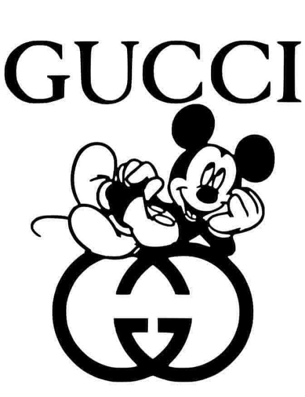 Gucci coloring sheet