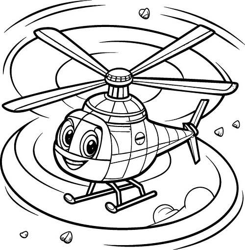 Helicopter images cartoon
