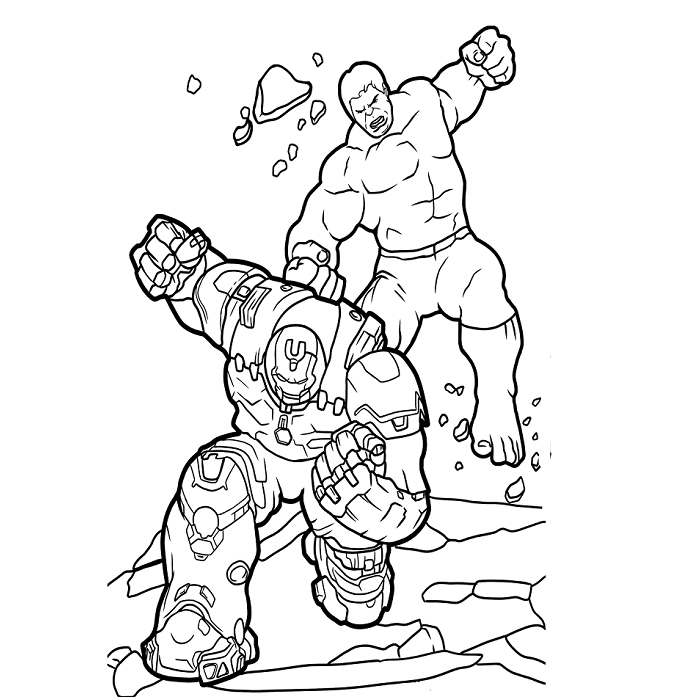 Hulk Coloring