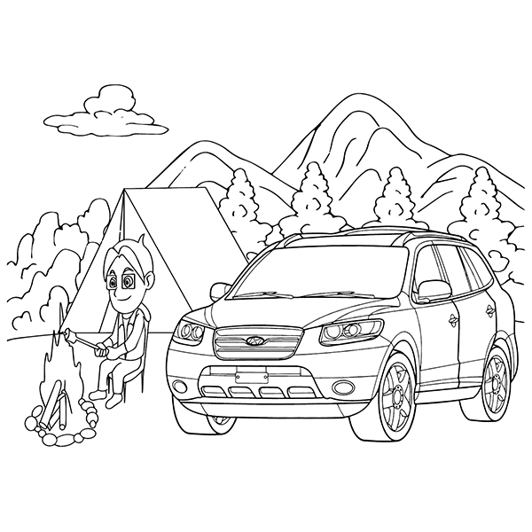 Hyundai Drawing