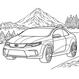 Kia Motors Drawing