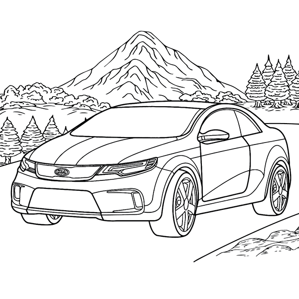 Kia Motors Drawing