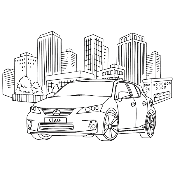 Lexus Drawing