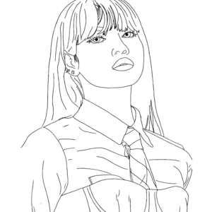 Lisa Blackpink Hand Draw