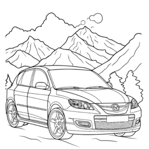 Mazda Drawing