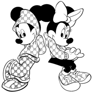Mickey and Minnie Gucci