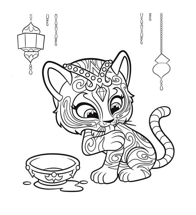 Nahal loves to eat well