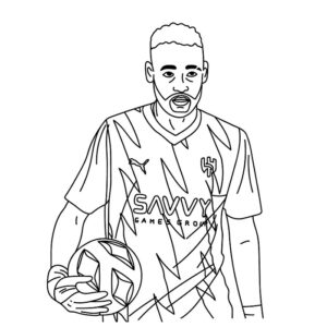 Neymar-Jr Drawing