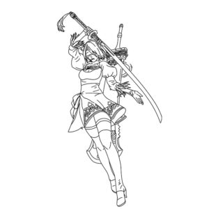 NieR Automata and 2B's Power