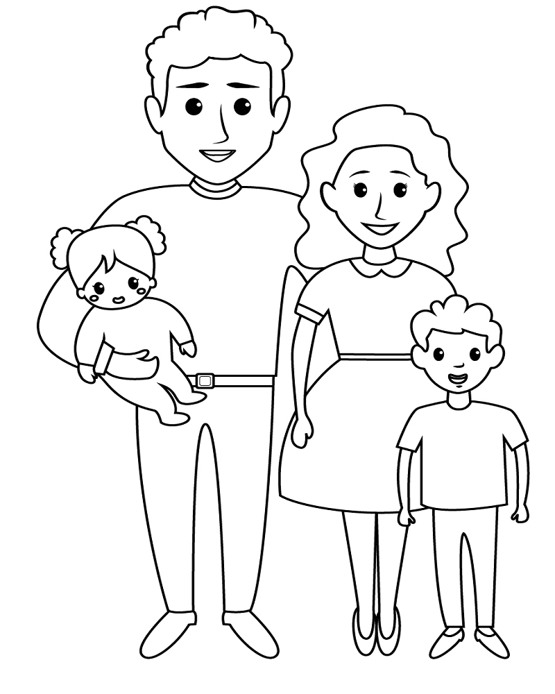 Parents and Two Children