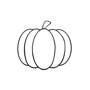 Pumpkin Color Drawing