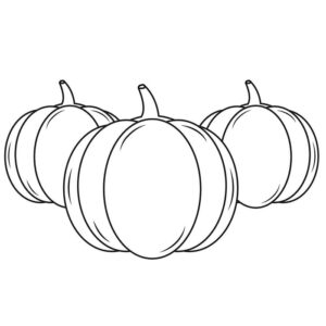 Pumpkin Coloring Sheet