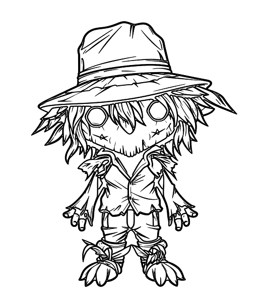 Scary Scarecrow color