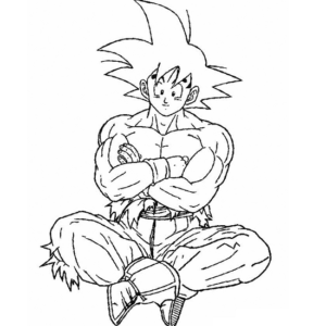 Son Goku in Dragon Ball Z