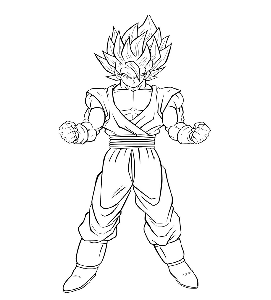 Son Gokuu in Dragon Ball