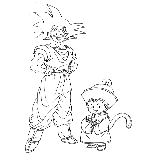 Songoku and Songohan