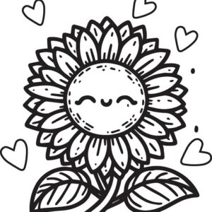 Sunflower images drawing