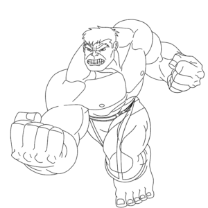 The Avengers Hulk Printable