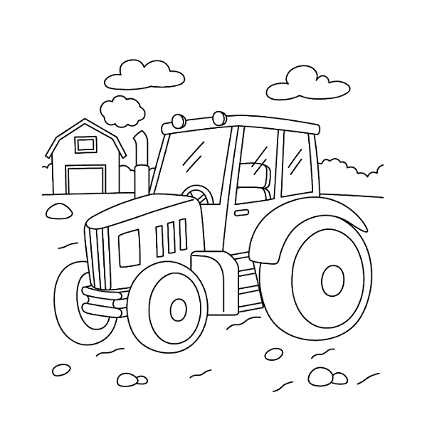 Tractor Poster