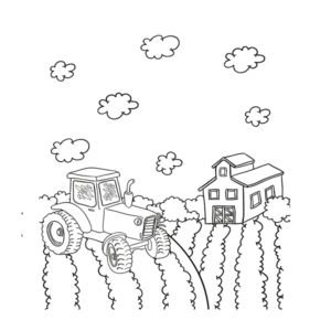 Tractor drawing
