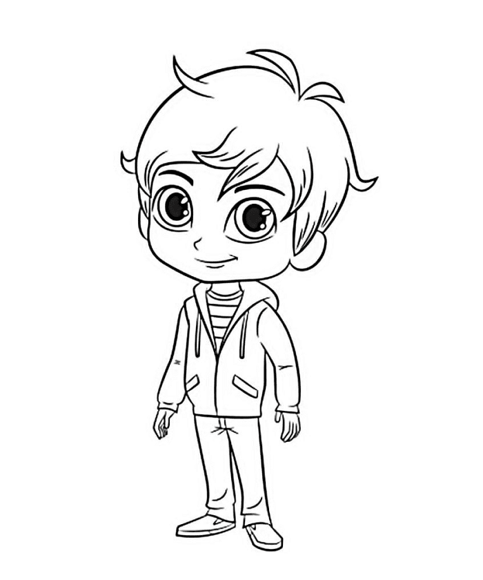 Zac is Leahs neighbor and friend