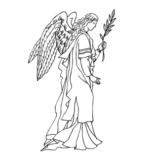 Angel Carrying a Palm Branch