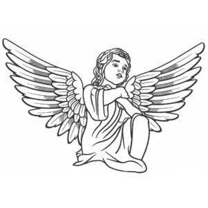 Angels-Coloring-Pages