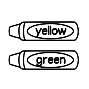Crayon Yellow Green