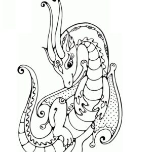 Dragon Coloring Pages