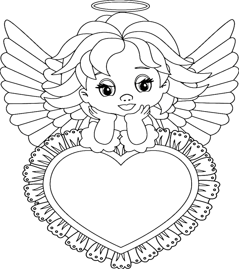 Little Angel drawing