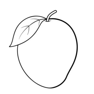 Mango coloring book