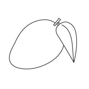 Mango images for drawing