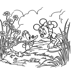 Minnie Mouse printable for kids