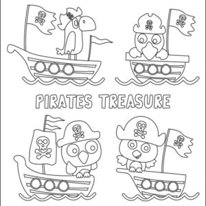 Pirate ship flag printable