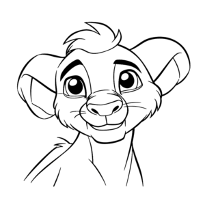 Simba Coloring Pages Printable