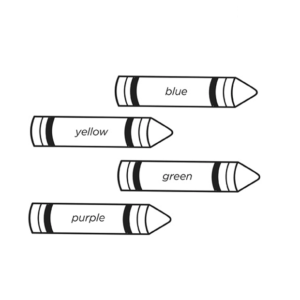 Three Crayons For Kids