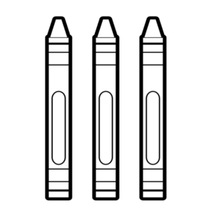 Three Crayons Printable