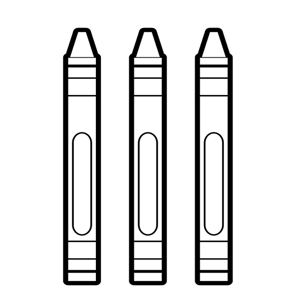 Three Crayons Printable