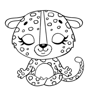 Yoga Leopard