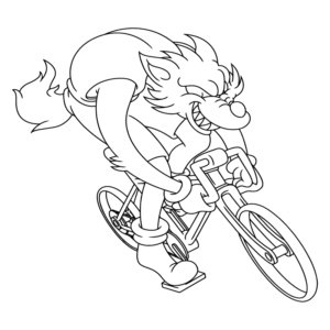 Cartoons Bicycles