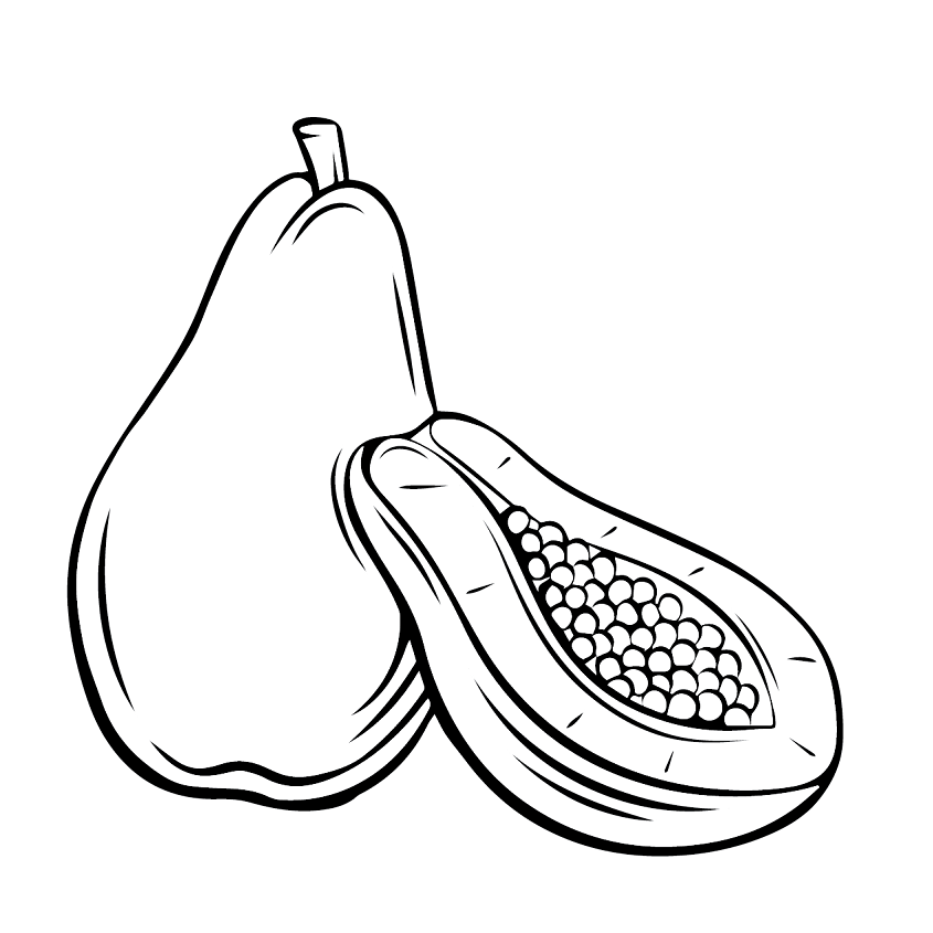 Printable Papaya