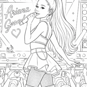 Ariana Grande drawing easy
