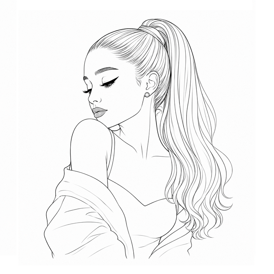 Ariana Grande picture drawing